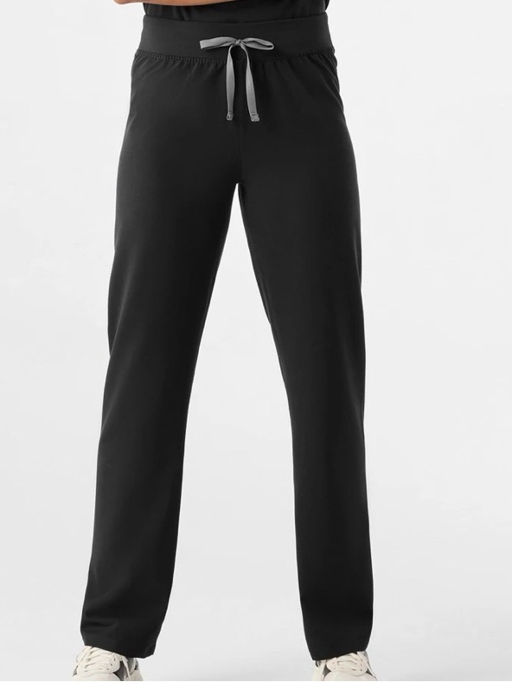 FIGS Livingston Scrub Pants Black XS Petite Technical Collection Straight